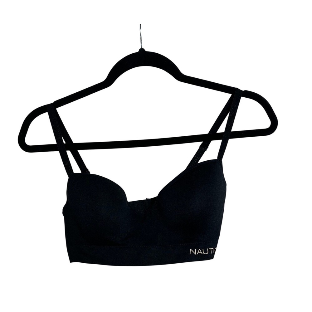 Nautica Intimates Women's Black Comfort Full Coverage Bra‎ 34C